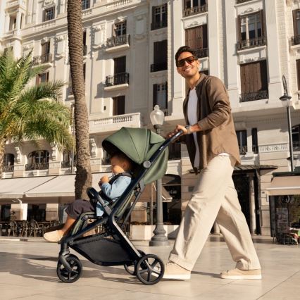 KINDERKRAFT SELECT - Carrinho de bebé desportivo NUBI 3 Verde Místico