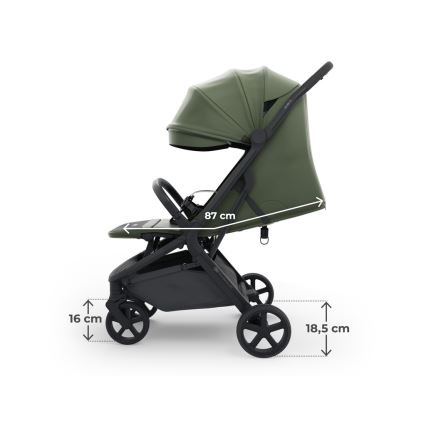 KINDERKRAFT SELECT - Carrinho de bebé desportivo NUBI 3 Verde Místico