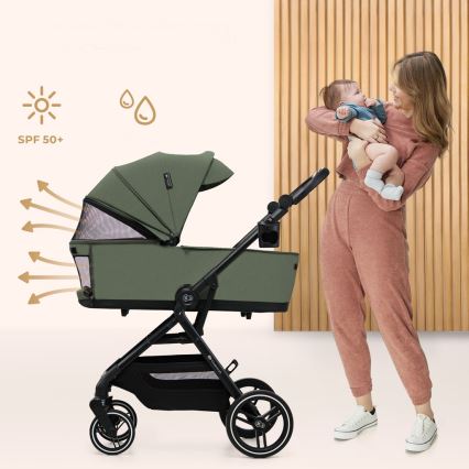 KINDERKRAFT SELECT - Carrinho de passeio 2em1 YOXI Mystic verde
