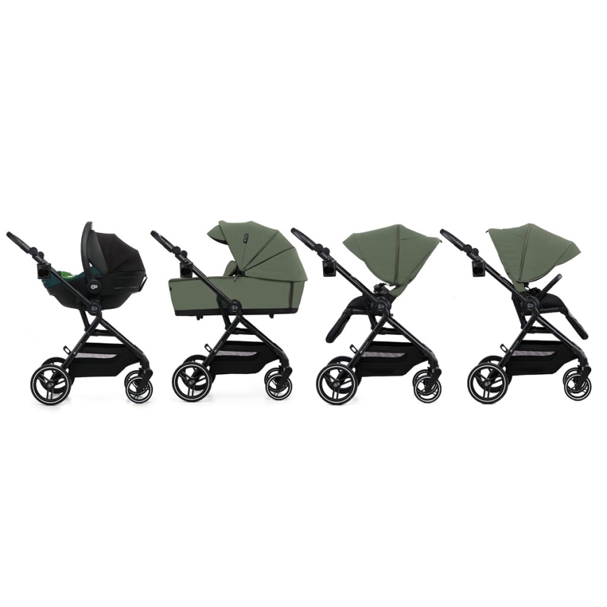 KINDERKRAFT SELECT - Carrinho de passeio 2em1 YOXI Mystic verde