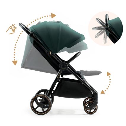 KINDERKRAFT SELECT - Carrinho de passeio MITZY Jade verde