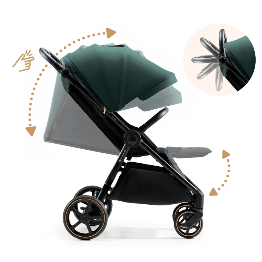 KINDERKRAFT SELECT - Carrinho de passeio MITZY Jade verde