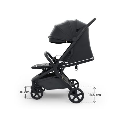 KINDERKRAFT SELECT - Carrinho desportivo NUBI 3 Preto Meia-Noite