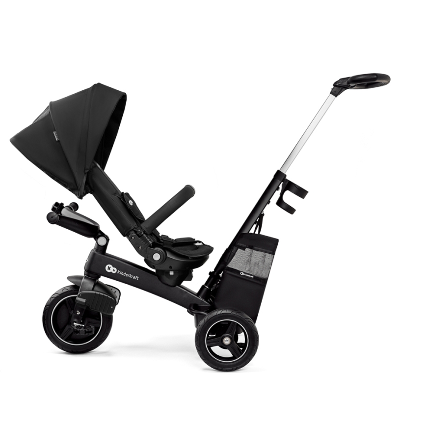 KINDERKRAFT SELECT - Triciclo de criança 5em1 EASYTWIST Premium preto