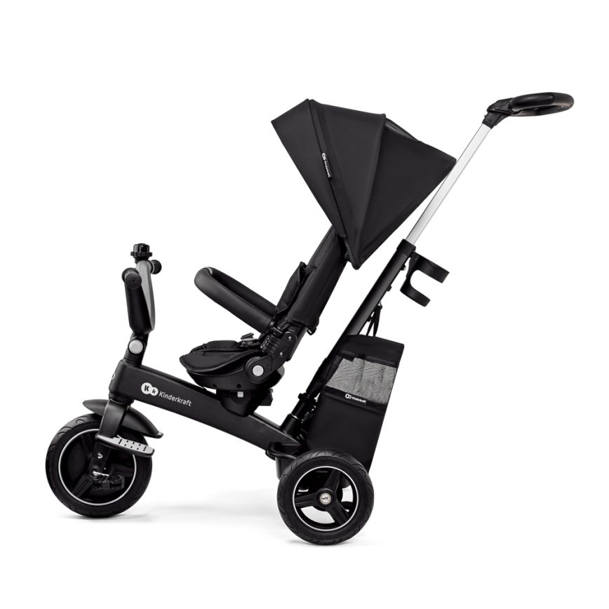 KINDERKRAFT SELECT - Triciclo de criança 5em1 EASYTWIST Premium preto