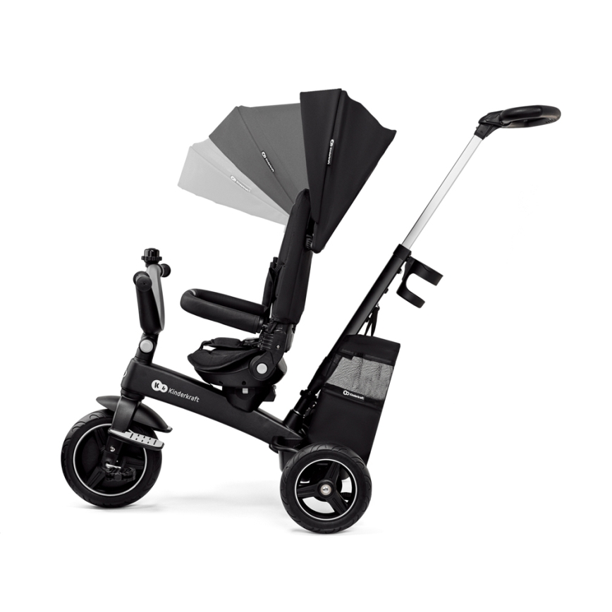 KINDERKRAFT SELECT - Triciclo de criança 5em1 EASYTWIST Premium preto