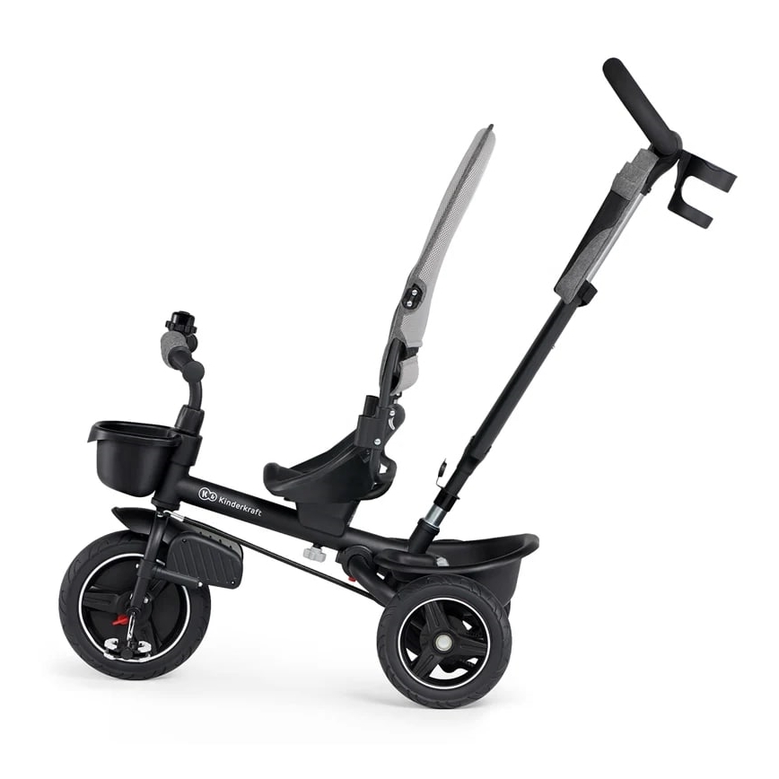 KINDERKRAFT - Triciclo de criança 5em1 SPINSTEP cinzento