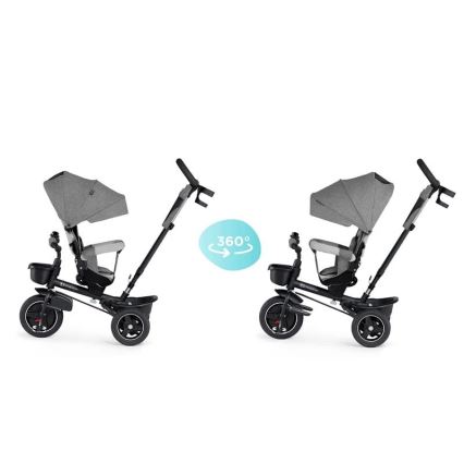 KINDERKRAFT - Triciclo de criança 5em1 SPINSTEP cinzento