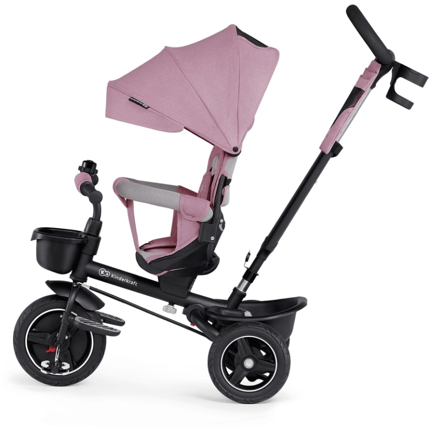 KINDERKRAFT - Triciclo de criança 5em1 SPINSTEP rosa