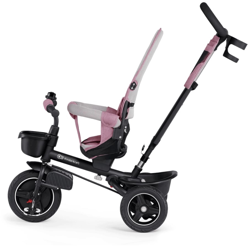 KINDERKRAFT - Triciclo de criança 5em1 SPINSTEP rosa