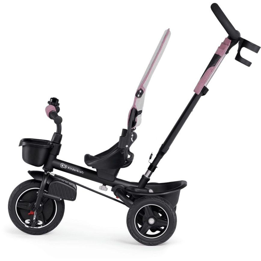 KINDERKRAFT - Triciclo de criança 5em1 SPINSTEP rosa