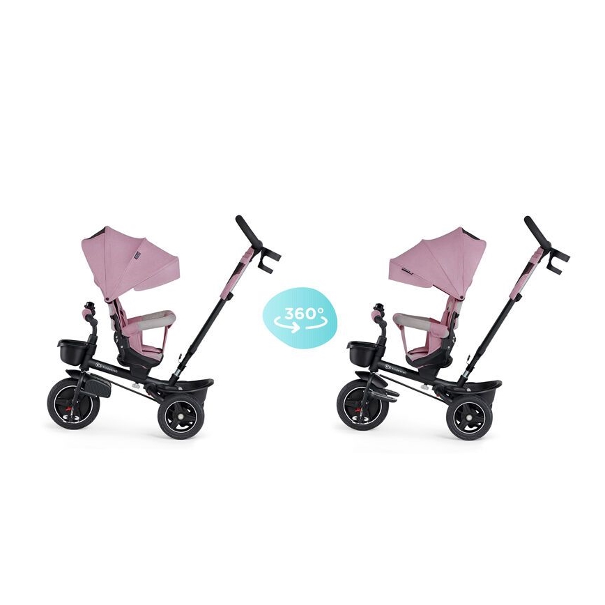 KINDERKRAFT - Triciclo de criança 5em1 SPINSTEP rosa