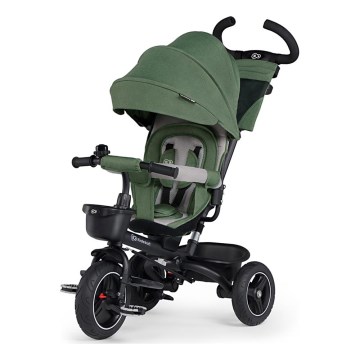 KINDERKRAFT SELECT - Triciclo de criança SPINSTEP Premium verde