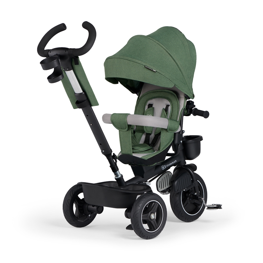 KINDERKRAFT SELECT - Triciclo de criança SPINSTEP Premium verde