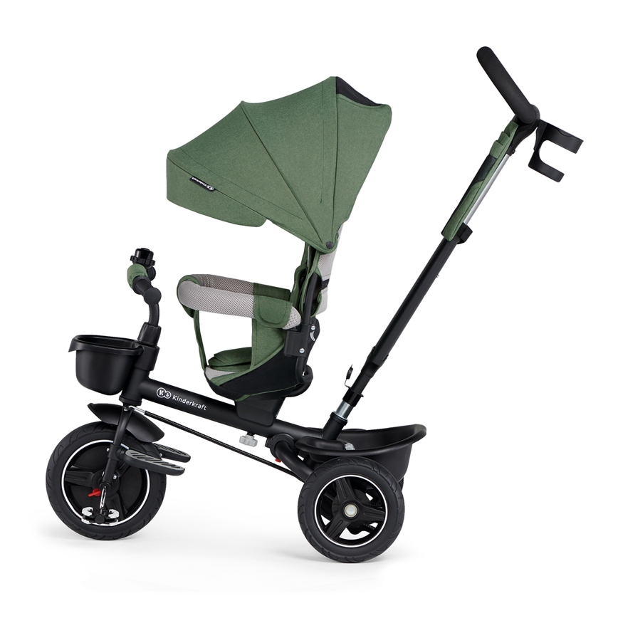 KINDERKRAFT SELECT - Triciclo de criança SPINSTEP Premium verde