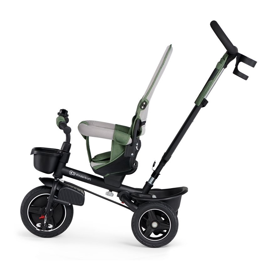 KINDERKRAFT SELECT - Triciclo de criança SPINSTEP Premium verde