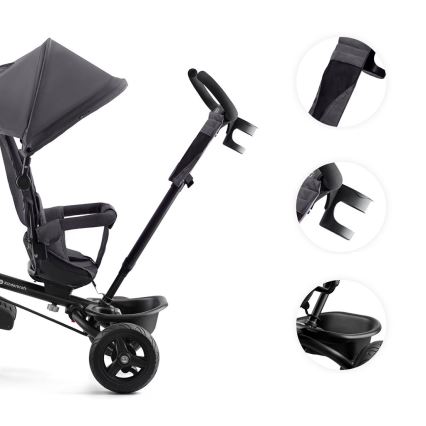 KINDERKRAFT - Triciclo de criança AVEO cinzento