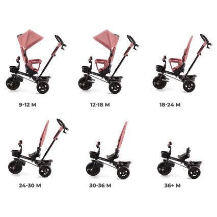 KINDERKRAFT - Triciclo de criança AVEO rosa