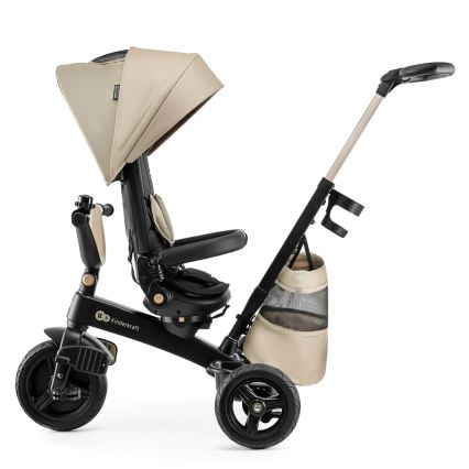 KINDERKRAFT - Triciclo infantil 5 em 1 EASYTWIST bege
