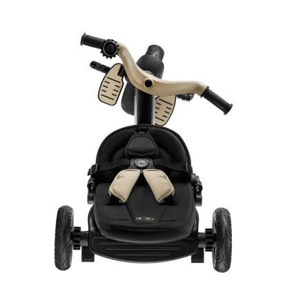 KINDERKRAFT - Triciclo infantil 5 em 1 EASYTWIST bege
