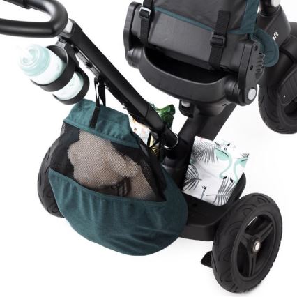 KINDERKRAFT - Triciclo infantil 5v1 EASYTWIST verde/preto