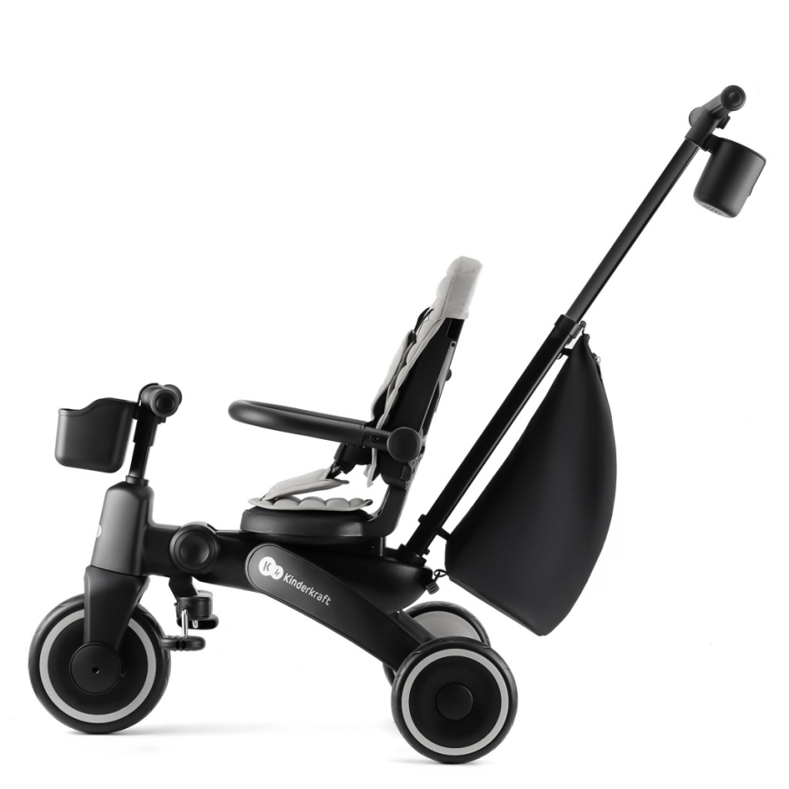 KINDERKRAFT - Triciclo infantil JAZZ 2 cinzento