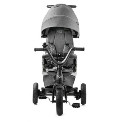 KINDERKRAFT - Triciclo para crianças 5v1 EASYTWIST cinzento/preto