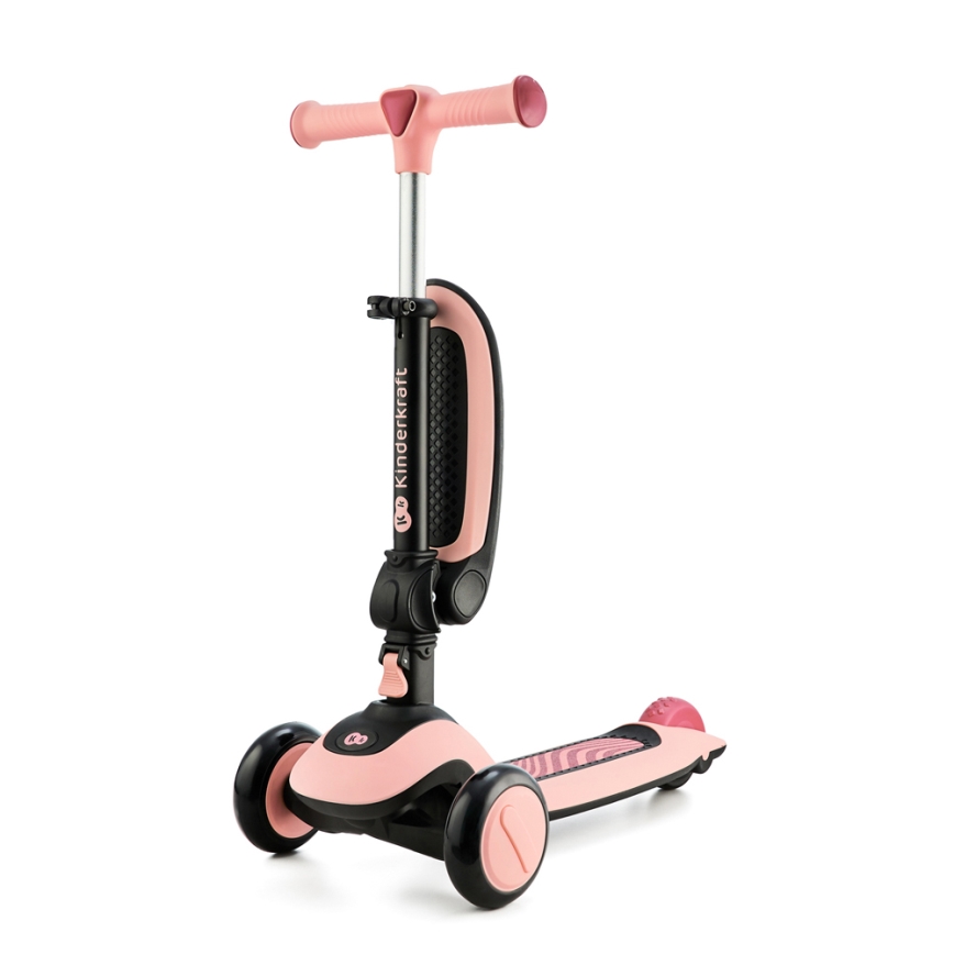 KINDERKRAFT - Trotinete de criança 2em1 HALLEY Rosa rosa