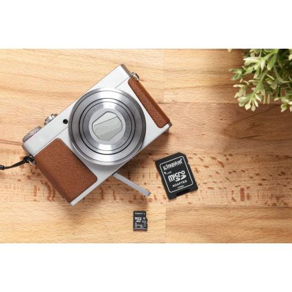 Kingston - MicroSDXC 64GB Canvas Select Plus U1 100MB/s + adaptador SD