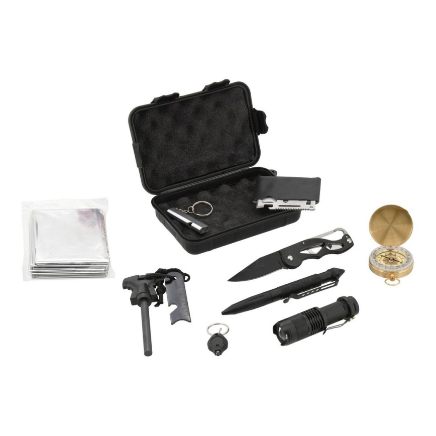 Kit de sobrevivência SOS 10 pcs