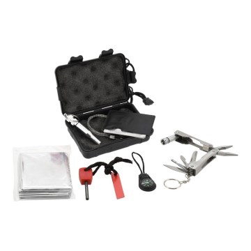 Kit de sobrevivência SOS 8 pcs