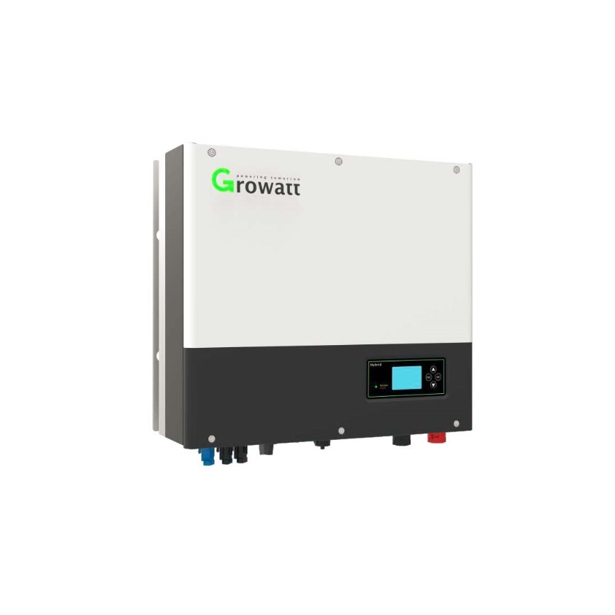 Kit solar GROWATT: 10kWp JINKO + conversor híbrido 3p + bateria de 10,24 kWh
