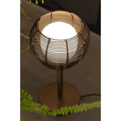 Candeeiro de mesa NEST 1xE14/7W/230V cobre