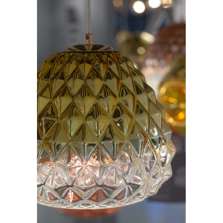 Candelabro suspenso DIAMOND 1xE27/11W/230V dourado