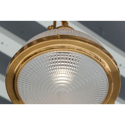 Candelabro suspenso THOR 1xE27/11W/230V bronze