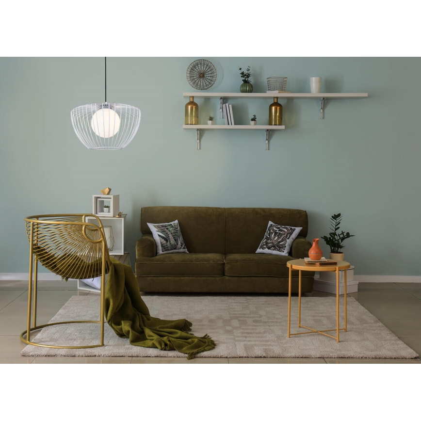 Candelabro suspenso FORMAL 1xG9/4W/230V prateado