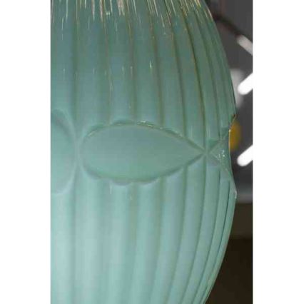 Candelabro suspenso ELLIPTIC 1xE27/11W/230V verde