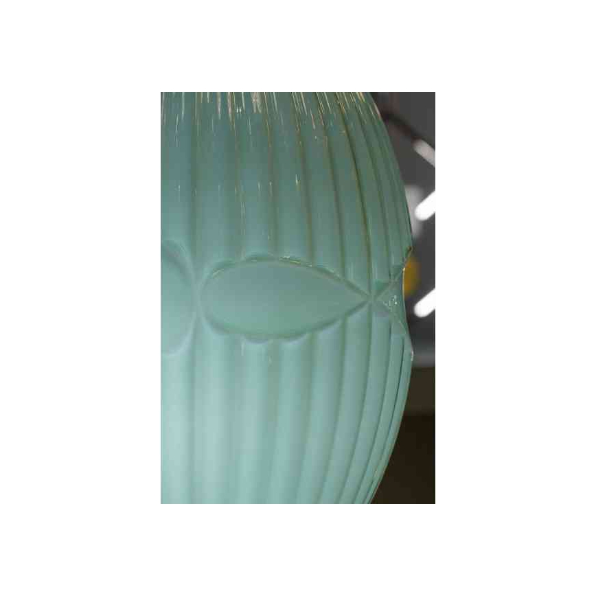 Candelabro suspenso ELLIPTIC 1xE27/11W/230V verde