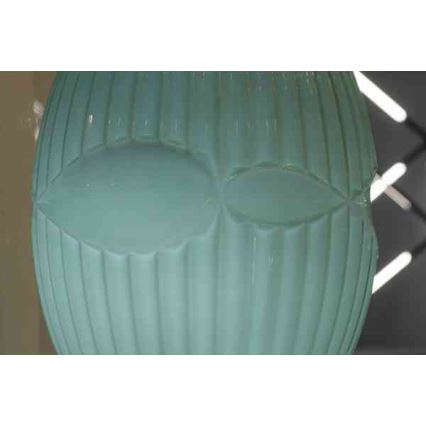 Candelabro suspenso ELLIPTIC 1xE27/11W/230V verde
