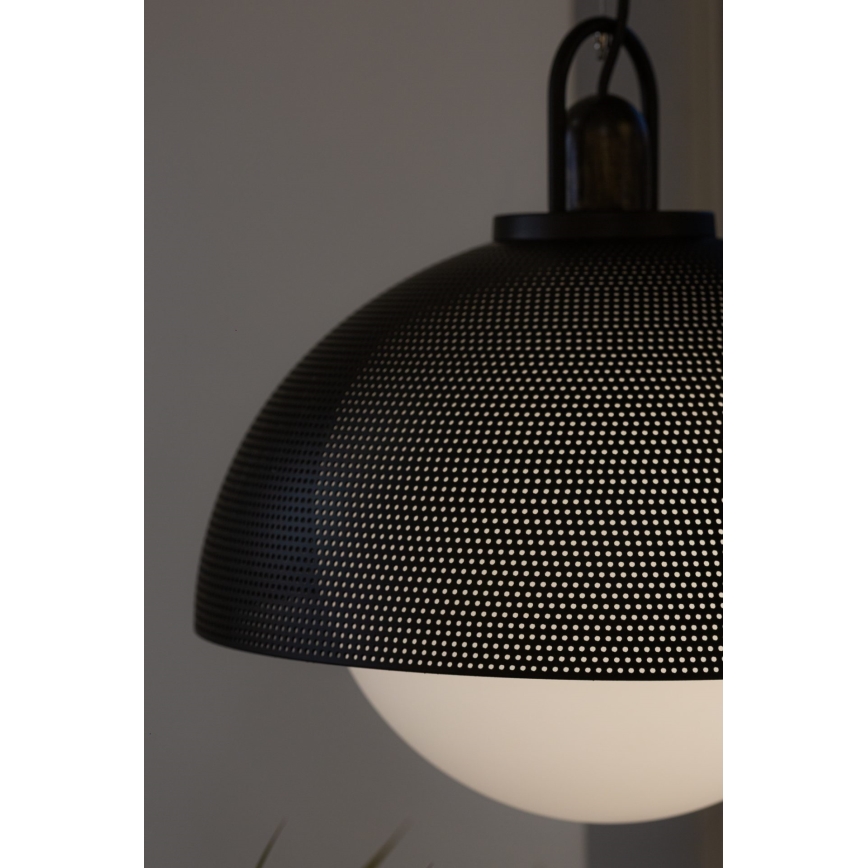 Candelabro suspenso GRAVEN 1xE27/11W/230V preto