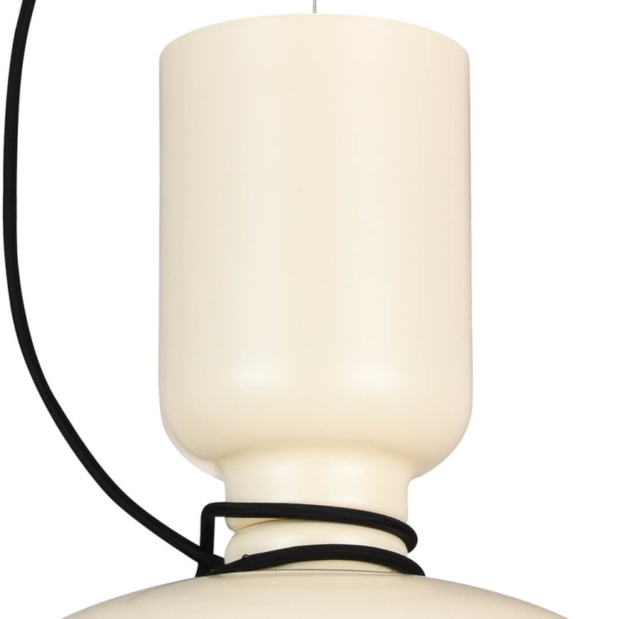 Candelabro suspenso ABEL 2xE27/11W/230V diâmetro 28 cm creme