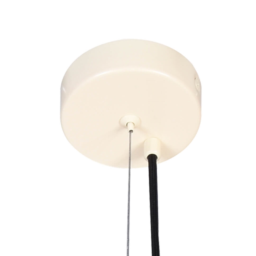 Candelabro suspenso ABEL 2xE27/11W/230V diâmetro 28 cm creme