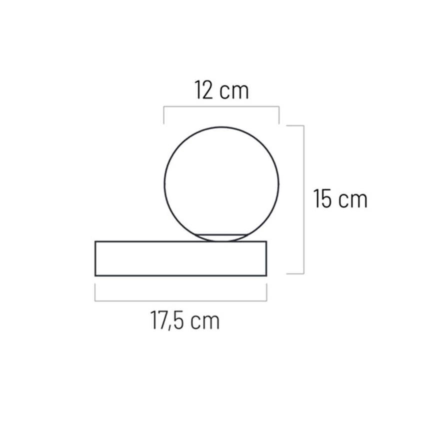 Iluminação de parede de casa de banho RUBY 1xG9/5W/230V IP44 branco