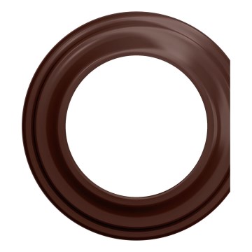Kliklap - Moldura retro canto marrom