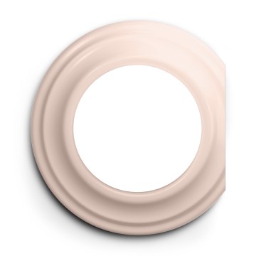 Kliklap - Moldura retro lateral rosa antigo
