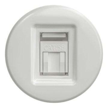 Kliklap - Tomada de dados retro sem moldura branca