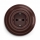 Kliklap - Tomada doméstica retro com moldura SCHUKO 230V/16A castanha