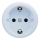 Kliklap - Tomada para casa vintage sem armação SCHUKO 230V/16A azul