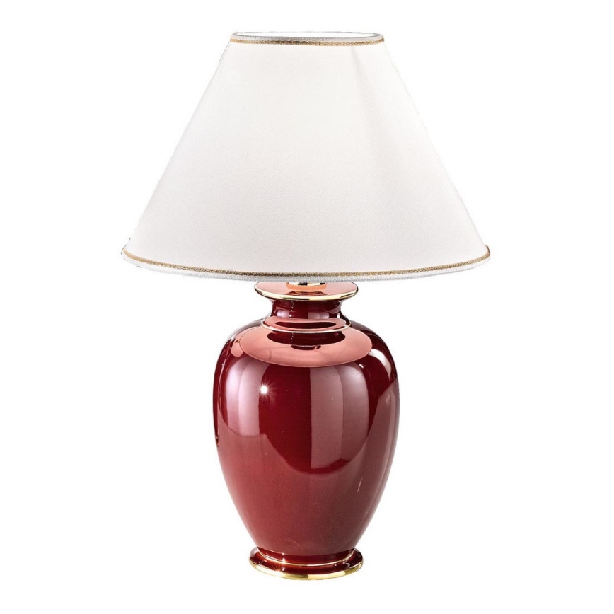 Kolarz 0014.74.7 - Candeeiro de mesa BORDEAUX 1xE27/100W/230V