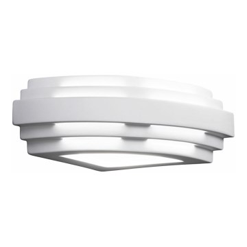 Kolarz 0290.61E - Iluminação de parede STIEGEL 1xG9/60W/230V branco